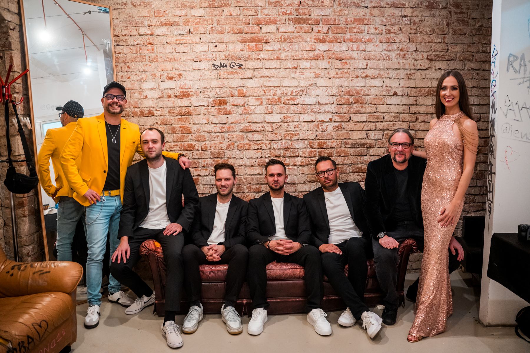 Členovia kapely Swingers!